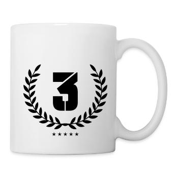 kranz 3 - Tasse - Weiß - Rechts