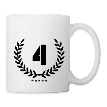 kranz 4 - Tasse - Weiß - Rechts