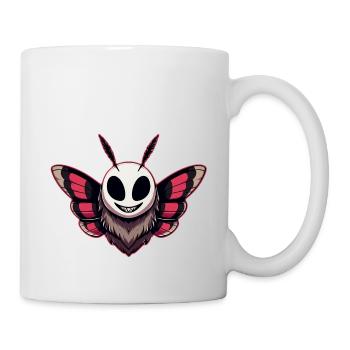 Evil Moth - Mothman Cryptid - Mug - white - Right