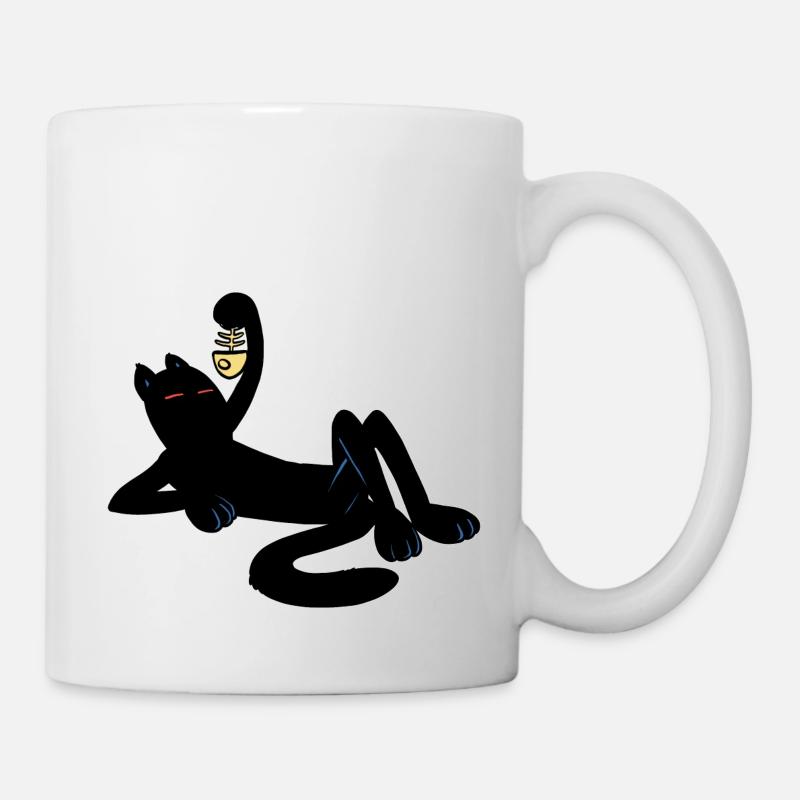 Ein Katzenpascha - Tasse - Weiß