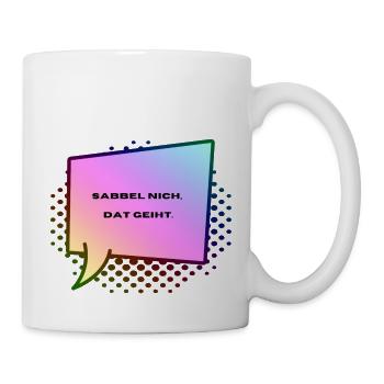 Ne parlez pas bas allemand, c’est possible - Mug blanc - blanc - Droite