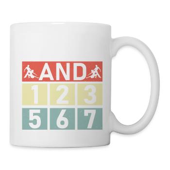 And 123 567 Salsa Dance Latin Music - Mug - white - Right