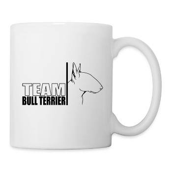 TEAM Bull Terrier Chien Chien Wilsigns - Mug blanc - blanc - Droite