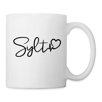 Sylt Heartbeat North Sea Sylt - Mug - white - Right