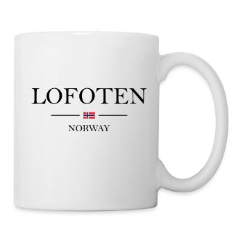 Norwegen - Lofoten schwarz - Tasse - Weiß - Rechts