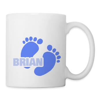 Brian as a birth - Mug - white - Right