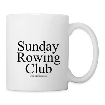 Sunday Rowing Club - Rudern - Ruderer - Ruderin - Tasse - Weiß - Rechts