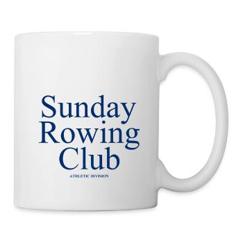 Sunday Rowing Club - Rudern - Ruderer - Ruderin - Tasse - Weiß - Rechts