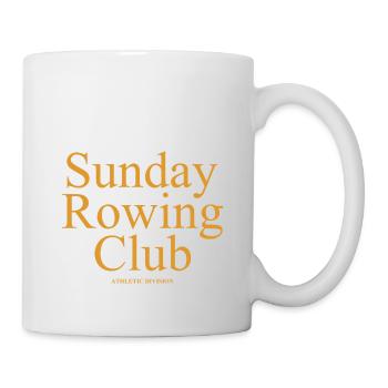 Sunday Rowing Club - Rudern - Ruderer - Ruderin - Tasse - Weiß - Rechts