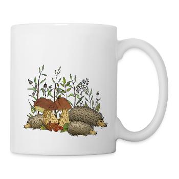 Igel - Tasse - Weiß - Rechts