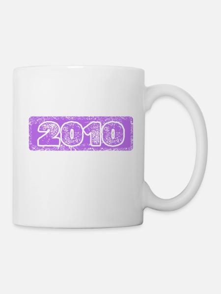 2010 2010 - Tasse - Weiß