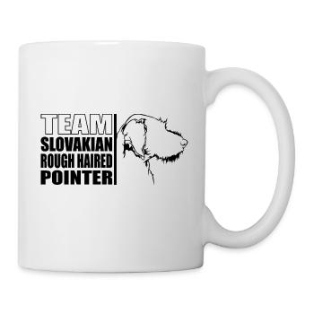 ÉQUIPE Chiens d’arrêt slovaques à poil dur Wilsigns - Mug blanc - blanc - Droite