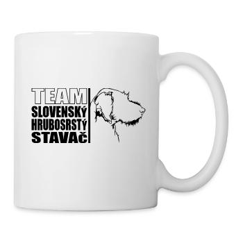 ÉQUIPE Slovensky Hrubosrsty Stavac Dogs Wilsigns - Mug blanc - blanc - Droite