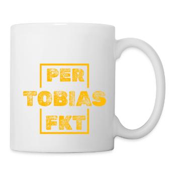 Tobias als Tobias - Tasse - Weiß - Rechts