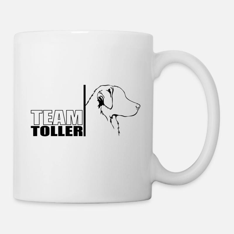 TEAM Great Dog Dog Retriever Wilsigns - Mug blanc - blanc