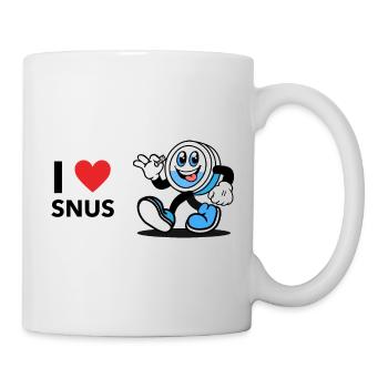 I love Snus - Snusboy - Tasse - Weiß - Rechts