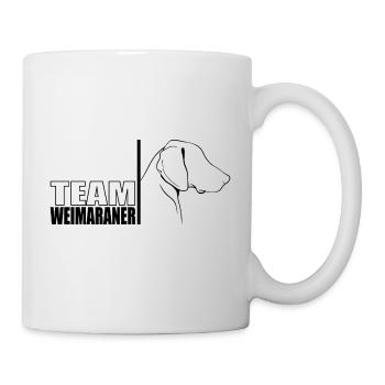 TEAM Weimaraner Dogs Dog Wilsigns - Mug - white - Right