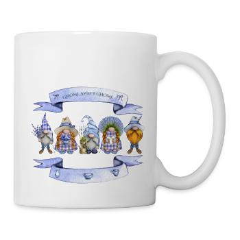 Lavendel Zwerge Zwerg süßer Zwerg - Tasse - Weiß - Rechts