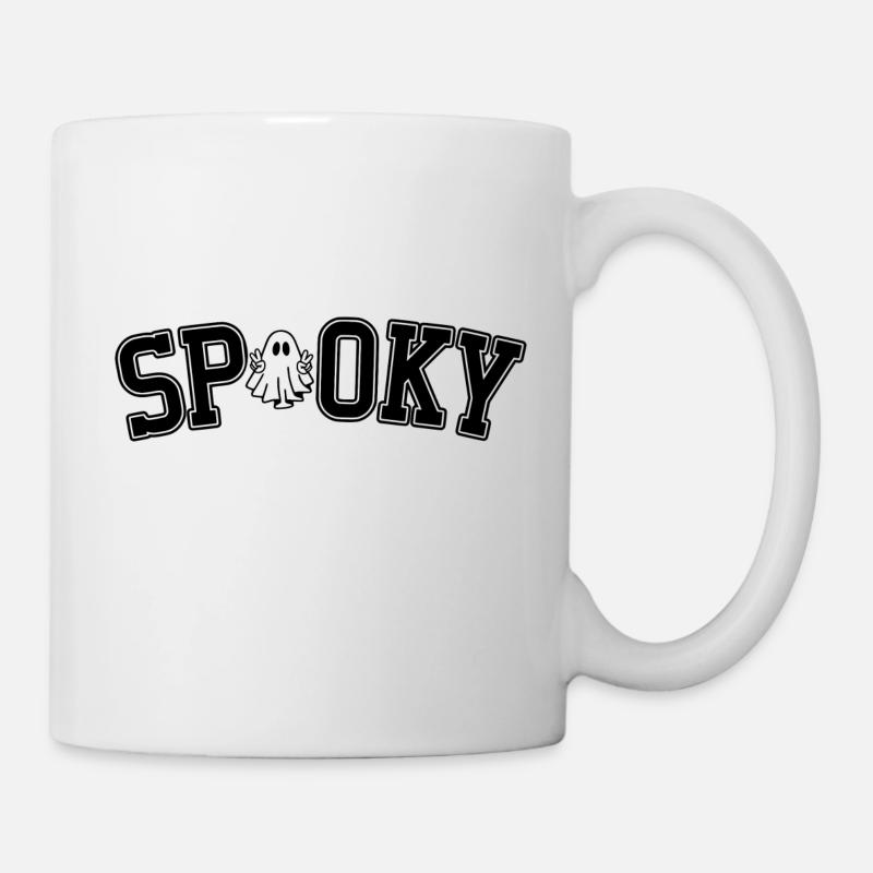 DZ0009 Halloween Effrayant - Mug blanc - blanc