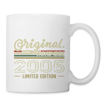 November 2005 - November 2005 Birthday Gift - Mug - white - Right