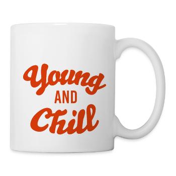 Jeune citation - Mug blanc - blanc - Droite