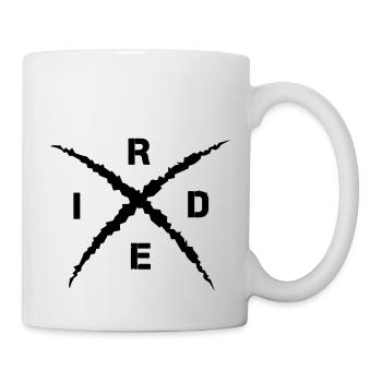 Chevaucher - Mug blanc - blanc - Droite