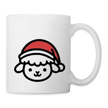 Christmas Cute Sheep - Mug - white - Right