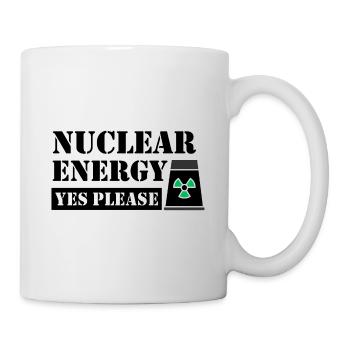 Énergie nucléaire s’il vous plaît - Pro Sustainable Energy - Mug blanc - blanc - Droite