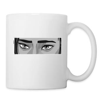 Cait Eyes BW - Mug - white - Right