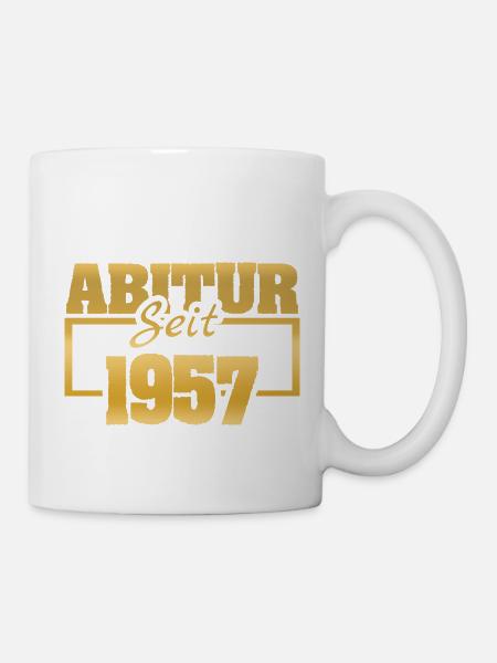 Ferien 1957 - Tasse - Weiß