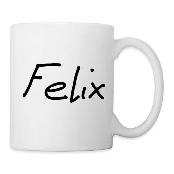 Felix - Tasse - Weiß - Rechts