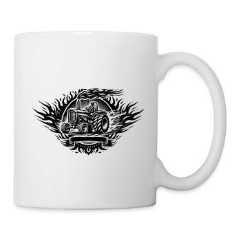 Tractor Pulling Logo - Mug - white - Right