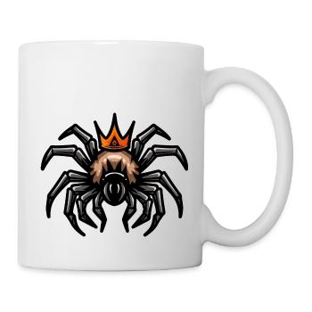 Tarentule Cartoon Couronne - Mug blanc - blanc - Droite