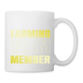 Farming Team - Tasse - Weiß - Rechts