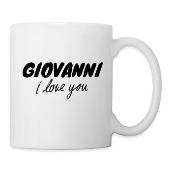 Giovanni i love you - Mug - white - Right