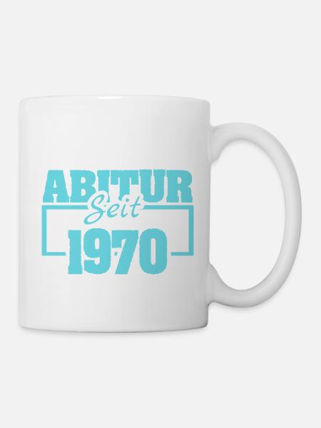 Abiturient 1970 - Tasse - Weiß
