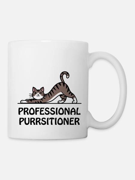 Animal - Professional Purrsitioner - Mug blanc - blanc
