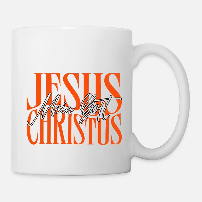 Jesus Mein Gott - Tasse - Weiß