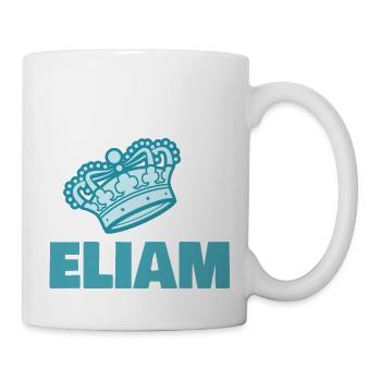 First name Eliam - Mug - white - Right