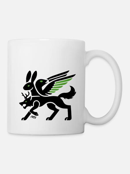 Wolpertinger - Mug - white
