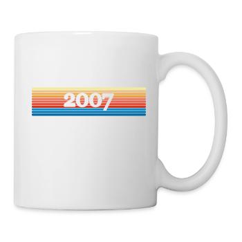 Regenbogen 2007 - Tasse - Weiß - Rechts