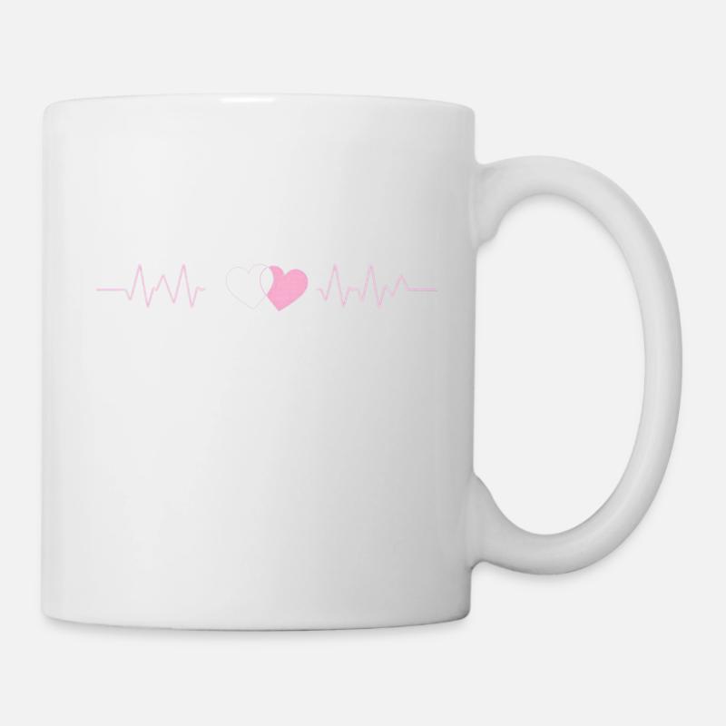 Heartbeat Synced - Mug - white