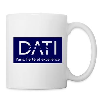 Paris - Dati 2026 - Mug blanc - blanc - Droite