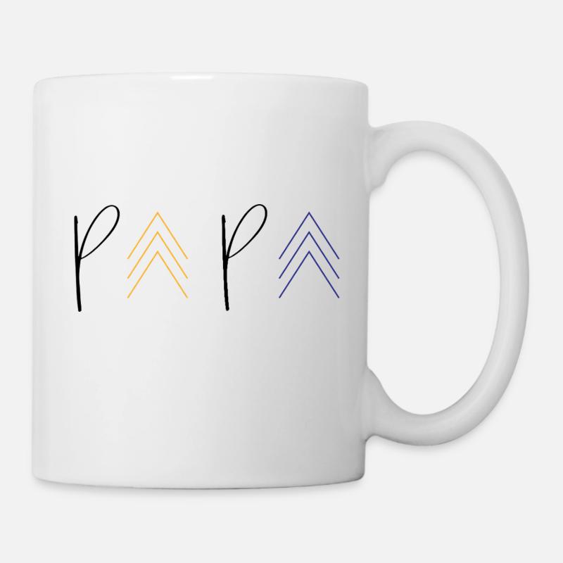 Papa Trisomie 21 - Tasse - Weiß