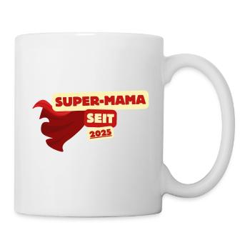 Super mom heroine since 2025 - Mug - white - Right