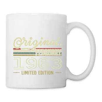Cadeau Février 1963 - Anniversaire Février 1963 - Mug blanc - blanc - Droite