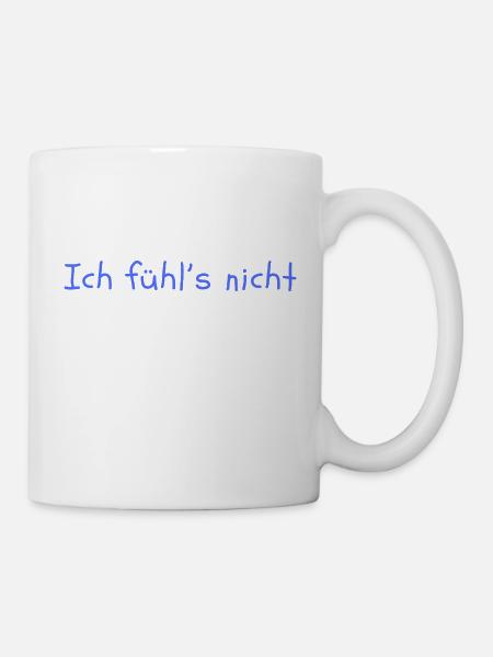 Je ne le sens pas - Mug blanc - blanc