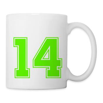 14 - Tasse - Weiß - Rechts