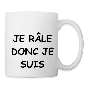 I complain therefore I am. - Mug - white - Right