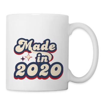 Made in 2020 retro - Mug - white - Right